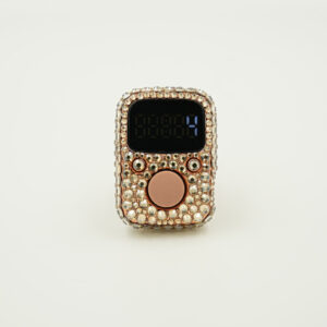 Luxury Handcrafted Tally Counter - Champagne Gold