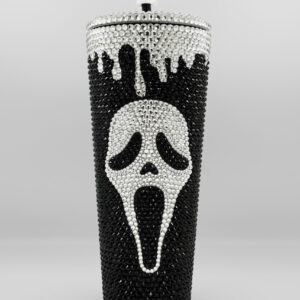 Ghostface Tumbler - A Spooky Spectacle! 🎃