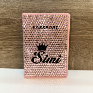 💎 Customized bling passport cover