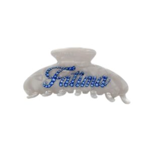 White Marble pattern Hair clip